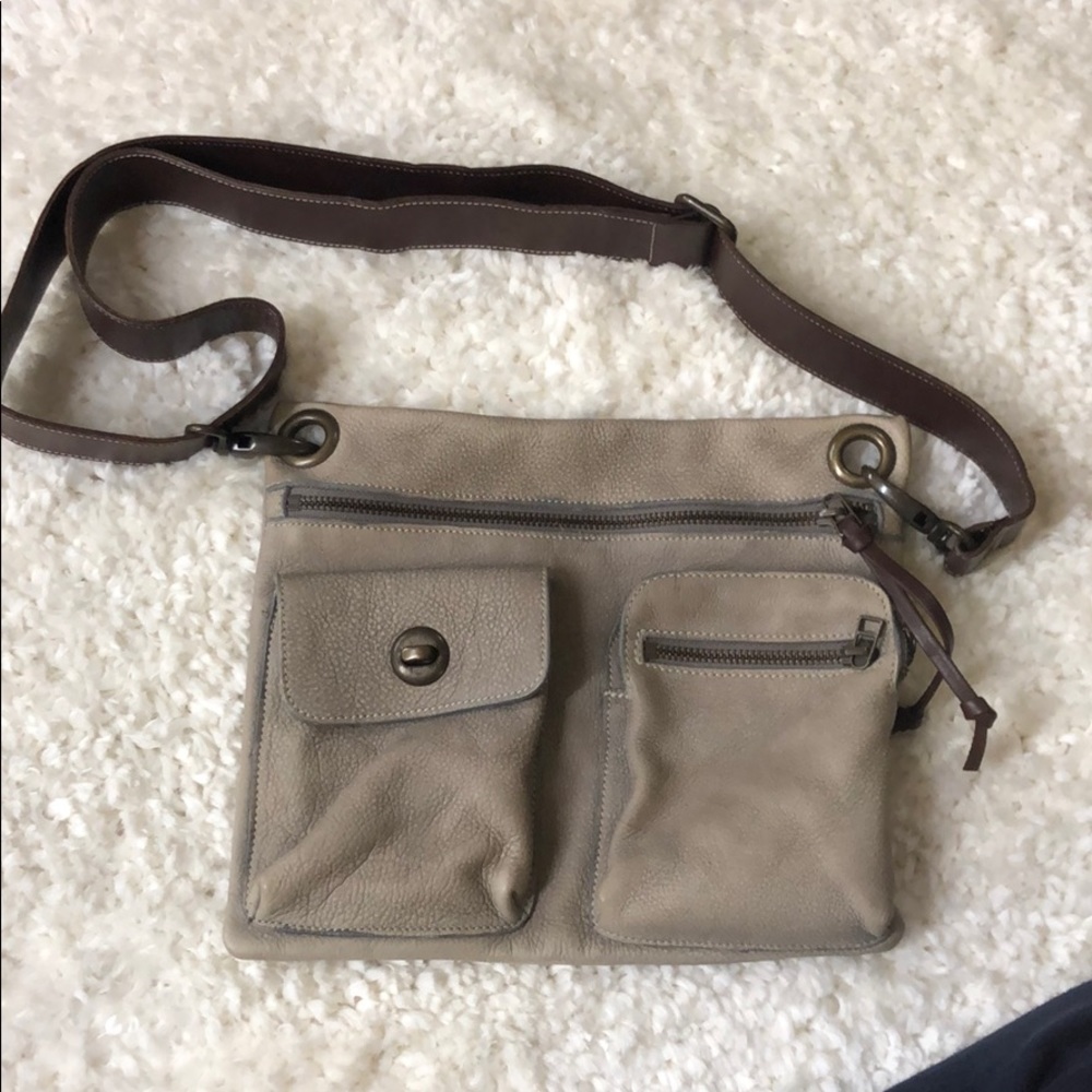 Roots shoulder bag